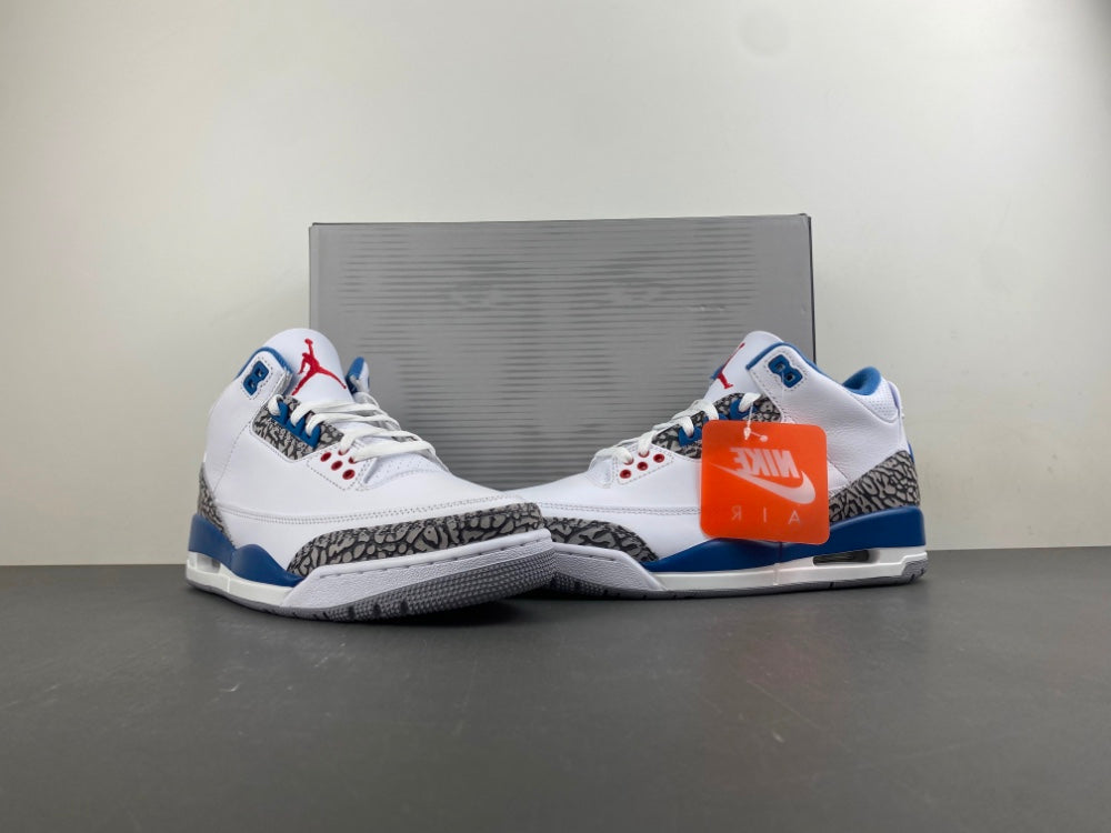 Air Jordan Retro 3 "True Blue"