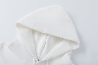Poleron Off-White - Negro / Blanco