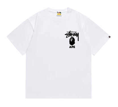 Polera BAPE® x Stussy