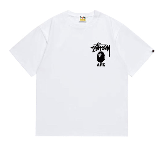 Polera BAPE® x Stussy