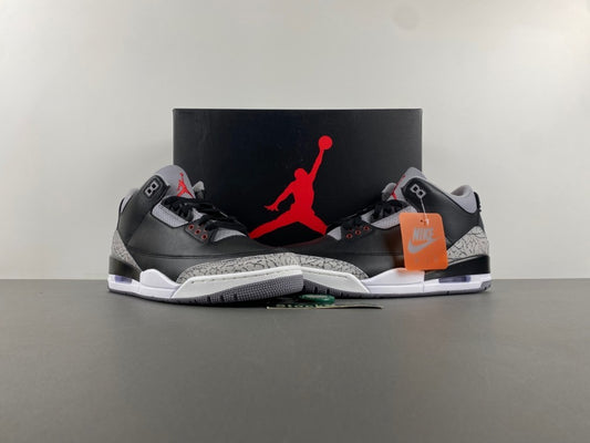 Air Jordan Retro 3 "Black Cement"