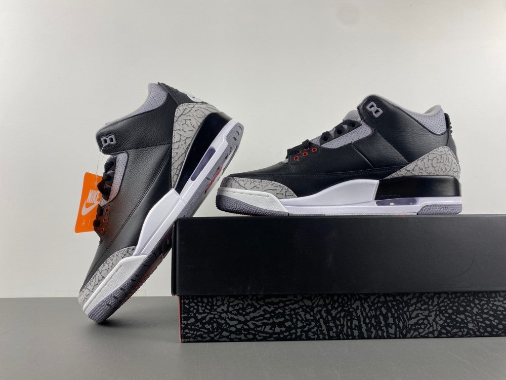 Air Jordan Retro 3 "Black Cement"