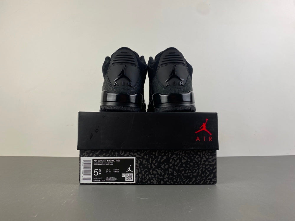 Air Jordan Retro 3 "Black Cat"