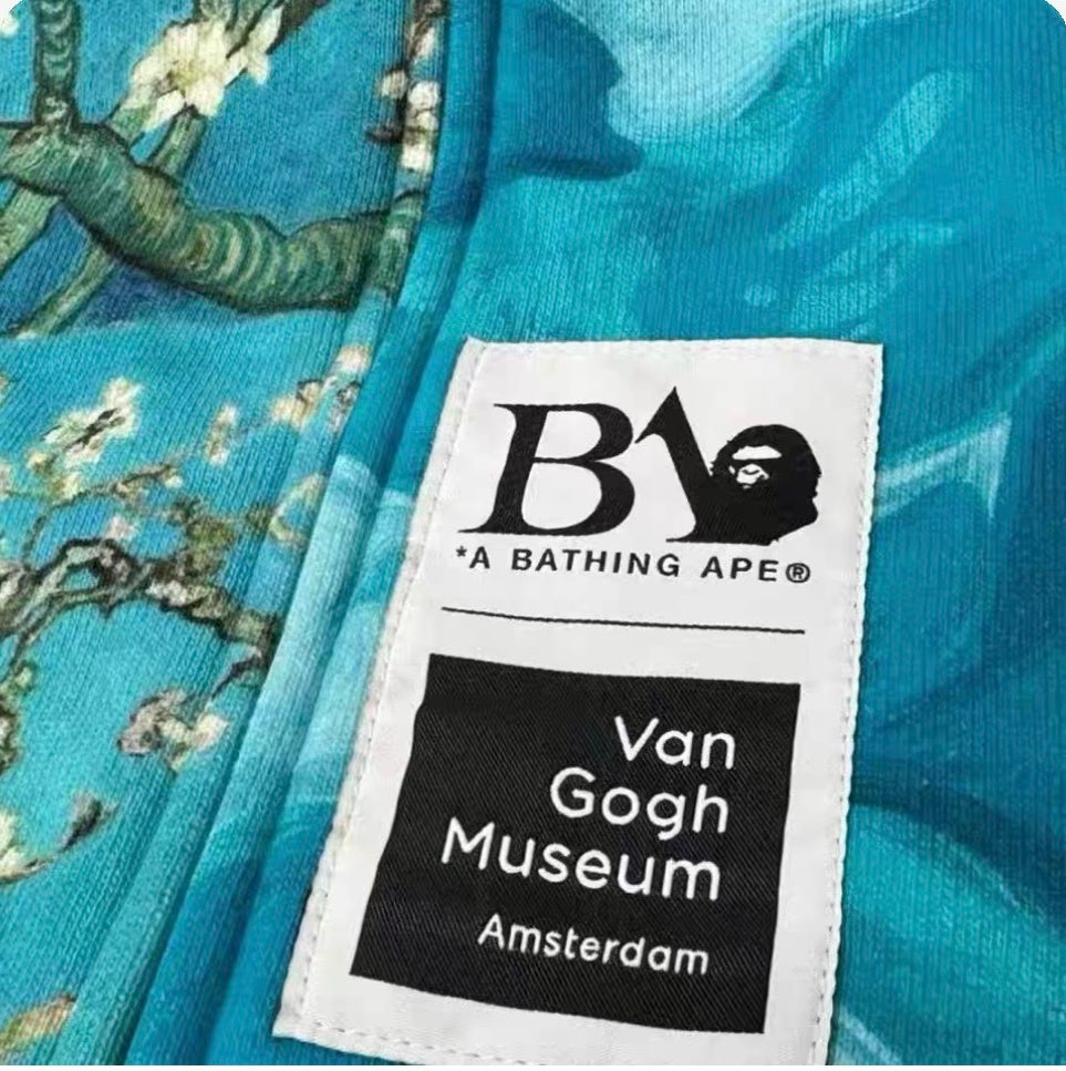 Hoodie BAPE® x Van Gogh