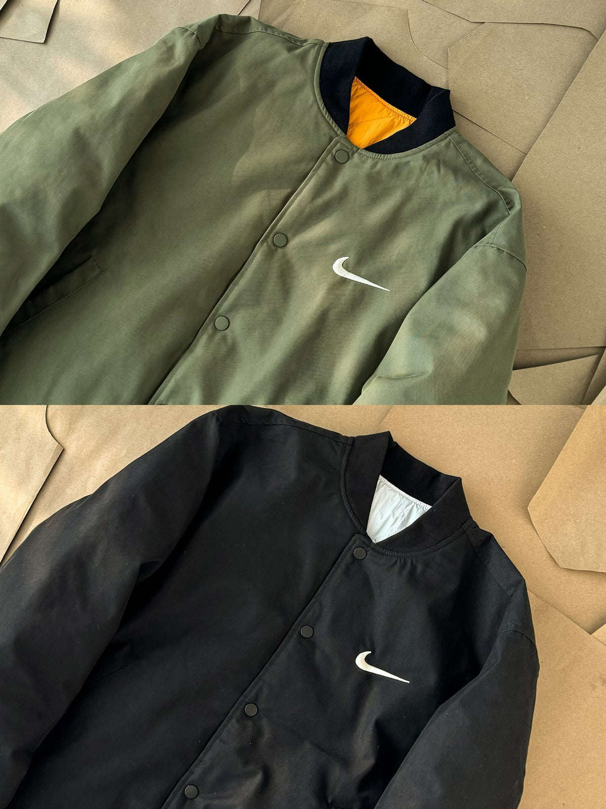 Chaqueta Reversible Nike x Stussy - Colores