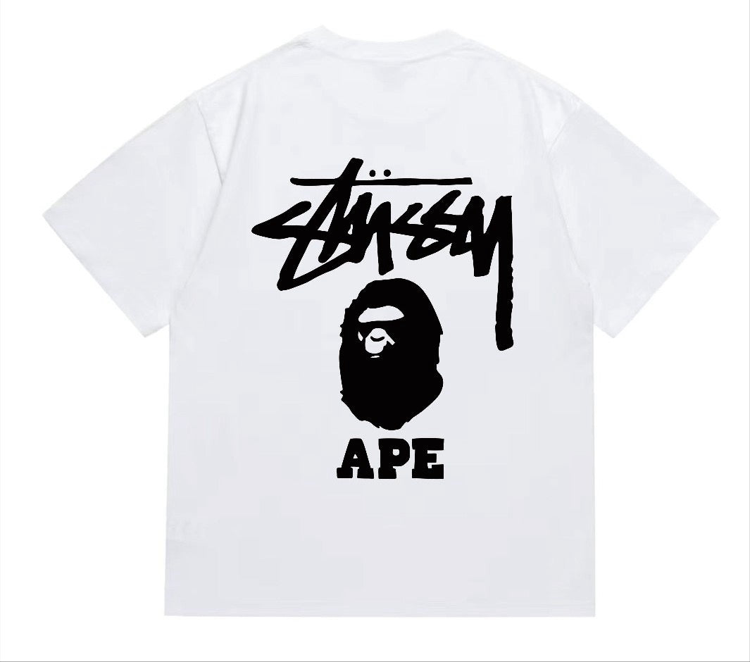 Polera BAPE® x Stussy