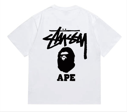 Polera BAPE® x Stussy