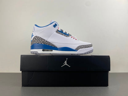 Air Jordan Retro 3 "True Blue"
