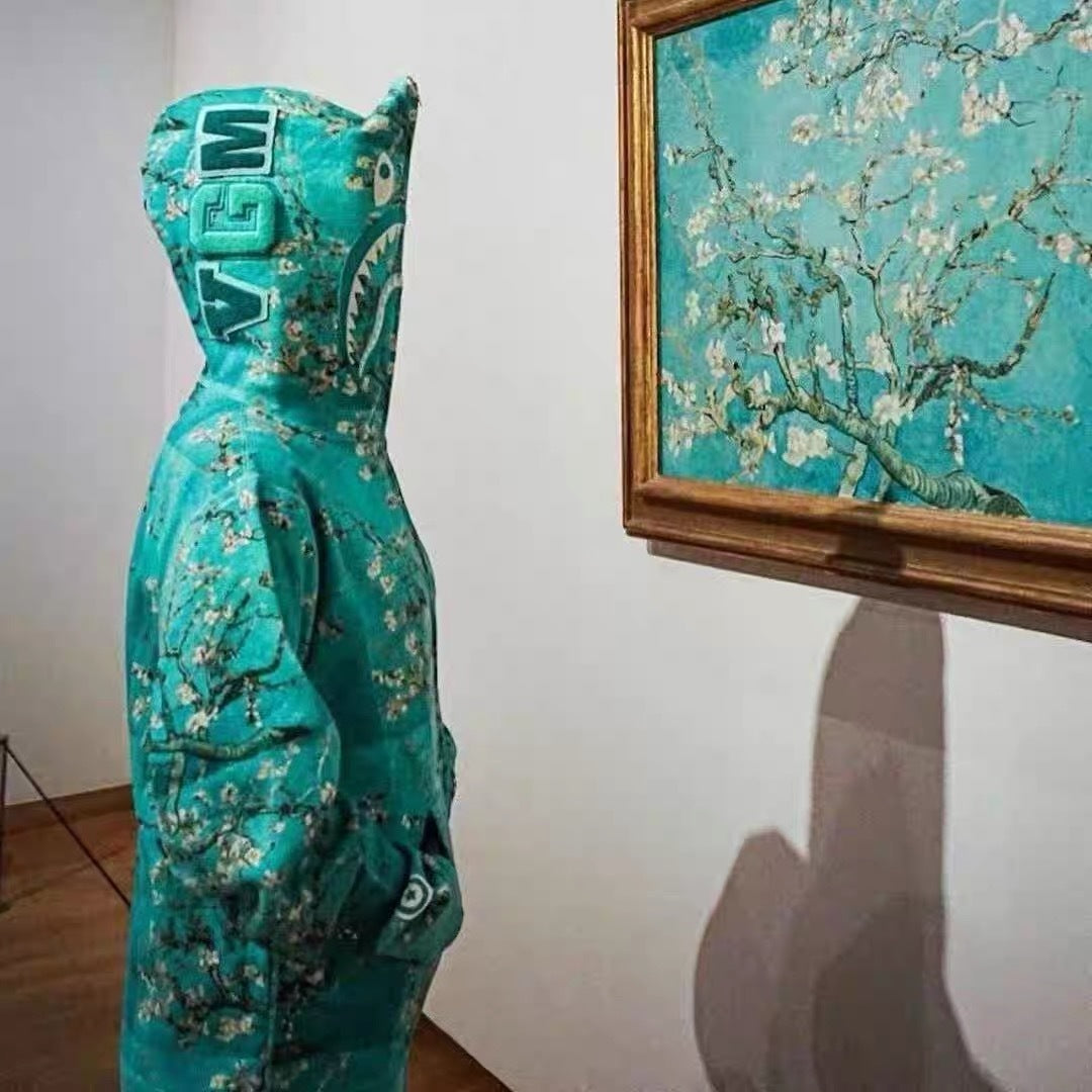 Hoodie BAPE® x Van Gogh