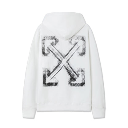Poleron Off-White - Negro / Blanco