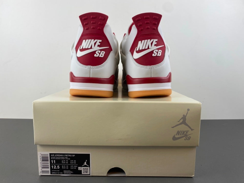 Jordan Retro 4 SB "Varsity Red"