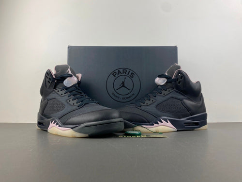 Air Jordan Retro 5 x PSG "Off Noir"
