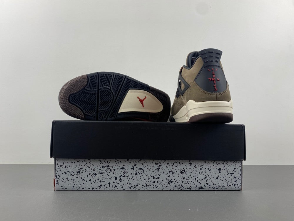Travis Scott x Jordan Retro 4 Brown