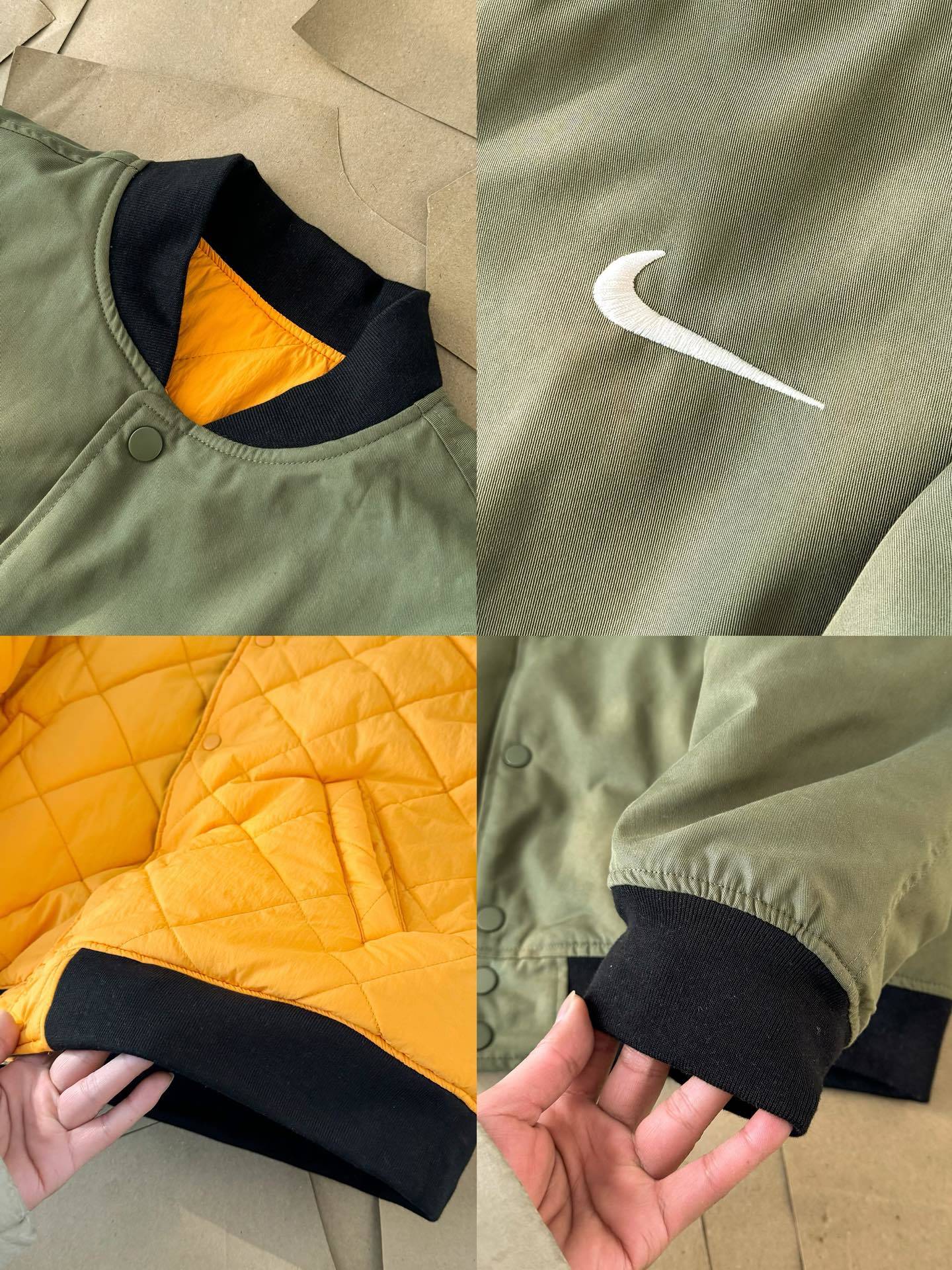 Chaqueta Reversible Nike x Stussy - Colores