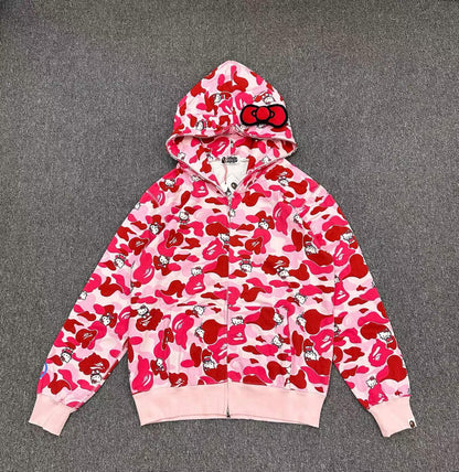 Hoodie BAPE® x Hello Kitty