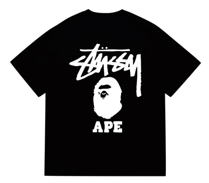 Polera BAPE® x Stussy