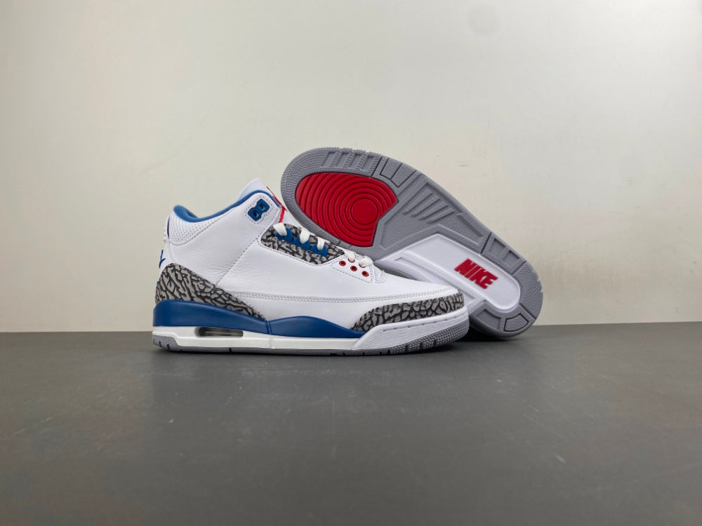 Air Jordan Retro 3 "True Blue"