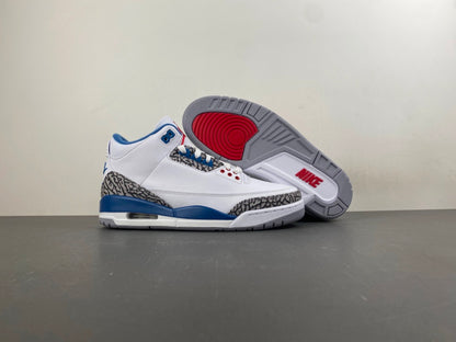 Air Jordan Retro 3 "True Blue"