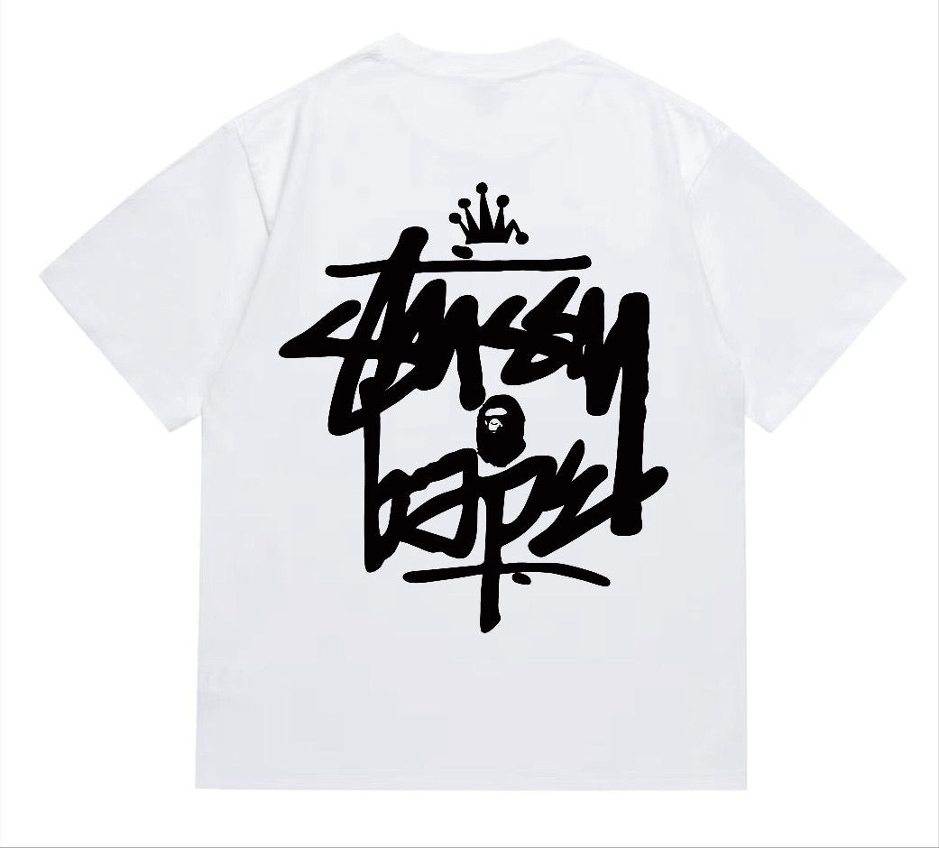 Polera BAPE® x Stussy