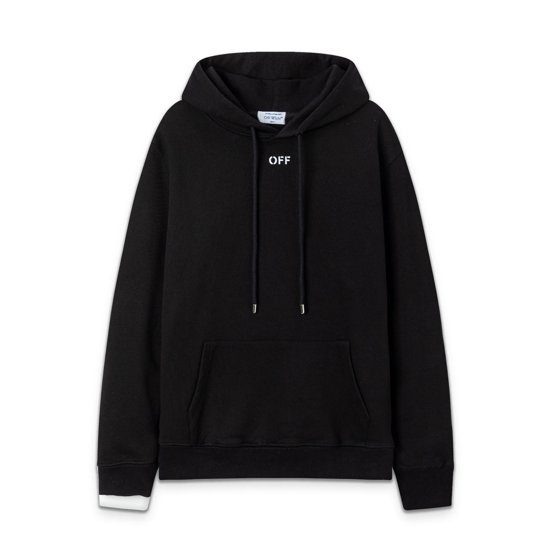 Poleron Off-White - Negro / Blanco