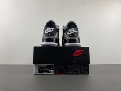 Air Jordan Retro 3 "Black Cement"